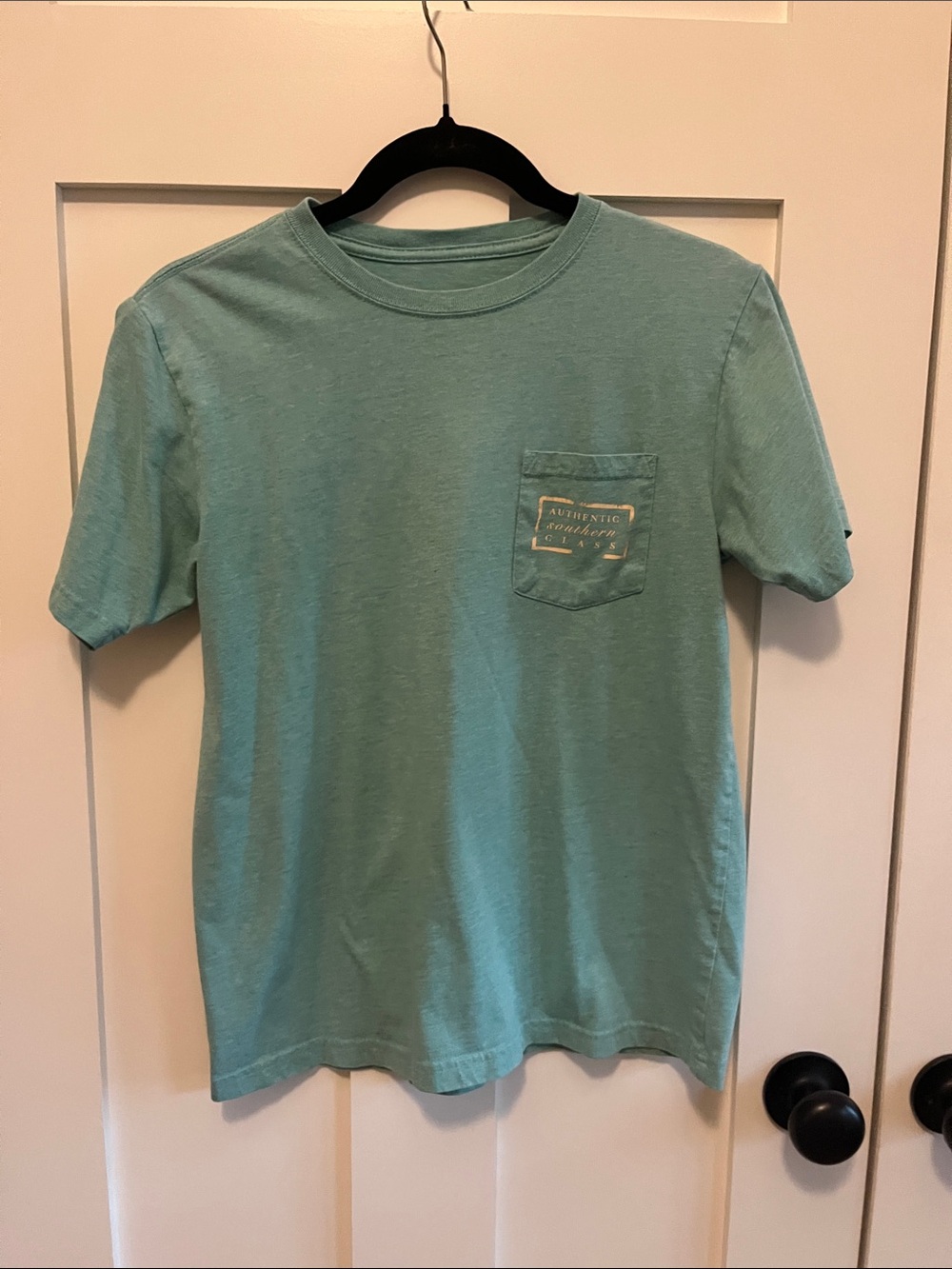 Southern Marsh Boy’s Teal Pocket Tee
